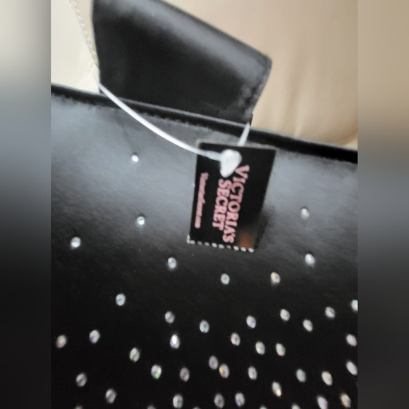 NWT Black Victoria's Secret Women's Tote Bag - Picture 6 of 8